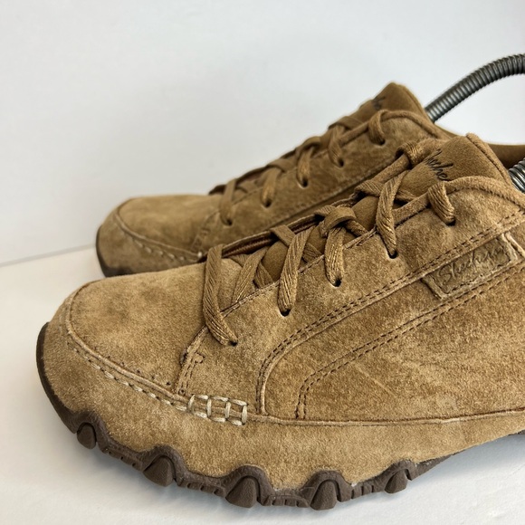 Skechers Women's Bikers Curbed 49336 Relaxed Fit Chocolate Casual Sneakers 9.5 - Picture 9 of 16